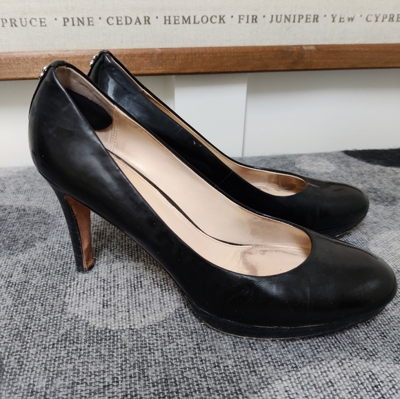 Coach Patent Leather Heels - 7.5 - Picture 2 of 5